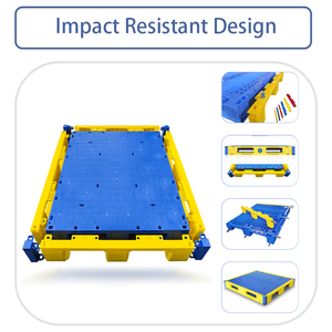 <span class=keywords><strong>Pallet</strong></span> in Plastica Ecologica Personalizzato di Grandi Dimensioni 1700*1000mm per Logistica e Trasporto - Product Image 6