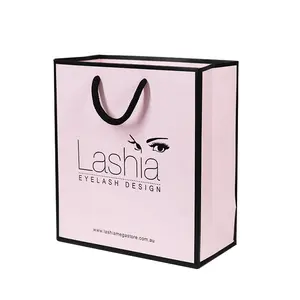 Shopping Bag Gift Bag Custom Luxury Gift Garment Paper Shopping Bags With Logo Print