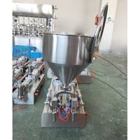 Machine de remplissage à tête unique pour l'eau, le jus, les confitures, la tomate, le shampoing, le gel, la crème glacée, la pâte liquide