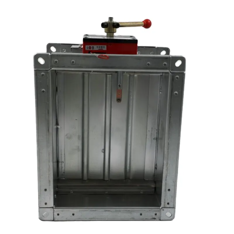 cleanroom/clean room/dust free home 70 Celsius fire Damper hvac air duct motorised smoke and fire damper