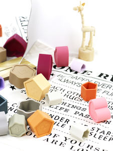 NUEVO Éxito de Ventas, Bloques de Apilamiento de Silicona con Forma de Estrella, Corazón y Flor, Torre de Vasos, Juguetes Educativos Montessori, Bonito Regalo para Niños - Product Image 3