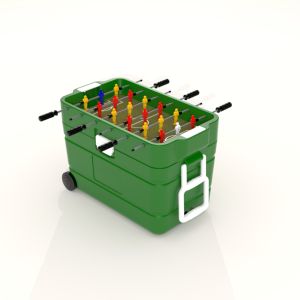 Jeu <span class=keywords><strong>de</strong></span> baby-foot TR avec glacière isotherme <span class=keywords><strong>de</strong></span> 60 L, chariot <span class=keywords><strong>de</strong></span> transport pour baby-foot pour jardin et camping - Product Image 3