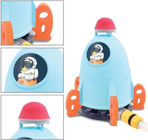 Arroseur d'eau d'extérieur Rocket Design pour enfants-Jouet d'été amusant pour la cour, la piscine et le jardin. - Product Image 5