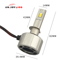 Ampoules de phares LED H1 en gros, ampoule de phare LED pour voiture, éclairage automobile