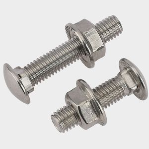 Suministro de fabricación M7 <span class=keywords><strong>M8</strong></span> M9 M14 M15 Rueda <span class=keywords><strong>Dimensiones</strong></span> estándar Cabeza de copa <span class=keywords><strong>Perno</strong></span> y tuerca de carro - Product Image 2