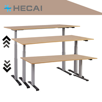 Bureau de levage stable Bureau à domicile Bureau réglable en hauteur Ordinateur de bureau intelligent électrique Bureau assis et debout