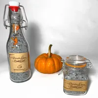 DIY Contenants de parfum 100% écologiques, bouteilles en verre de forme irrégulière avec couvercles à pince pivotante, hermétiques, longue durée, 1 mois ALCHEMY