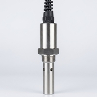 Sonde de conductivité industrielle OEM haute précision en acier inoxydable 316L pour la détection de l'eau des chaudières et l'industrie alimentaire