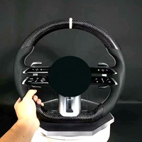 Mercedes-Benz W211 için Oto Parçası Karbon Fiber Direksiyon Simidi Direksiyon Simidi Kaplamaları Direksiyon Simidi