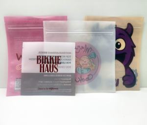 Fabriek Direct Frosted Plastic Zak met ritssluiting Biologisch afbreekbare Poly Zak voor T-shirt Kleding Sok Ondergoed - Product Image 6