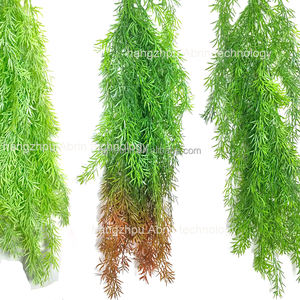 Plantes suspendues artificielles 4 pièces 33 pouces Plante murale artificielle Feuilles d'eucalyptus artificielles Lierre Plantes artificielles Rotin de saule - Product Image 4