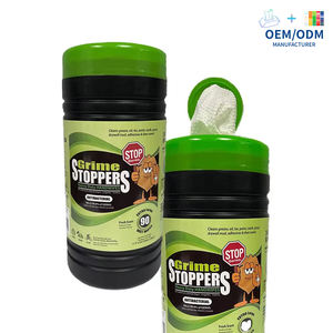 Lingettes de nettoyage d'<span class=keywords><strong>atelier</strong></span> à usage intensif OEM non tissées sans alcool grande taille 80 pièces/peut extraction seau industriel dégraissants lingettes - Product Image 2