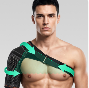Ayarlanabilir Omuz Desteği Rotator Manşet Destek Bandı Spor Yaralanmaları İyileşmesi için Kol Askısı Omuz Sabitleyici Ağrı Kesici - Product Image 5