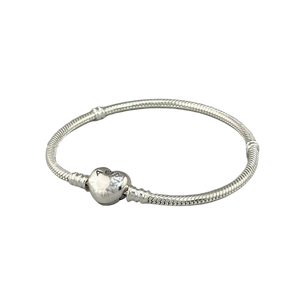 Pulsera de Plata 925 con Circones y Perlas de Agua Dulce, Diseño de Personajes de Dibujos Animados (Calabaza, Coche, Corazón, Corona), Cadena de Serpiente con Cierre de Cadena, Moda - Product Image 4