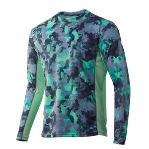 Chemises personnalisées avec logo pour la pêche à manches longues Séchage rapide Protection UV Respirant Imperméable Coupe-vent Design sublimé Taille plus - Product Image 4