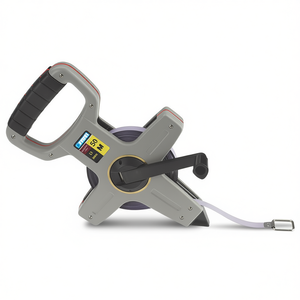 Cinta métrica Fervi de 50 m con mango y gancho para uso en exteriores - Product Image 2