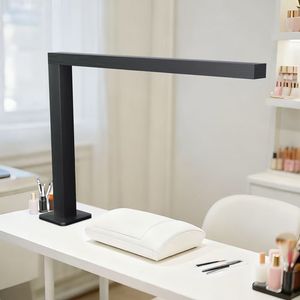 Newest Beauty Salon & Home Use Professional UV LED Nail <b>Lamp</b> with Metal Construction 48W Black L-shaped Drying <b>Table</b> <b>Lamp</b> - Product Image 5