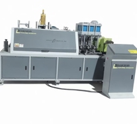 Machine de pliage et de formage automatique de bandes de fer plates en métal CNC de haute qualité, machine de fabrication de colliers de serrage avec poinçonnage