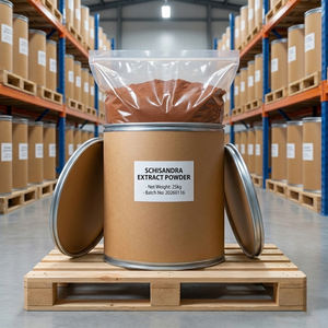 Extracto Herbal Natural de Schisandra Chinensis, Alto Contenido de Schisandrina, <span class=keywords><strong>Polvo</strong></span> Revitalizante de Qi, Soluble <span class=keywords><strong>en</strong></span> Agua, Grado Alimenticio - Product Image 4