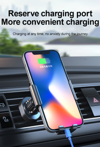 2024 nuevo estilo de alta calidad ajustable de plástico abrazadera de teléfono móvil soporte de coche soporte de teléfono móvil para ventilación de coche - Product Image 3