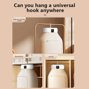 Séchoir à linge compact automatique pliable à chauffage rapide, mini cabine à vapeur électrique portable pour la maison, télécommande - Product Image 2