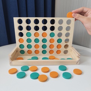 Xc Fun 3D Connect Four Game Thinking Toy Wood >14Y เกมกระดานแบบโต้ตอบระหว่างพ่อแม่และลูก รุ่น 7787877 - Product Image 1