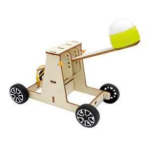 Kit de modè<span class=keywords><strong>le</strong></span> de catapulte en bois personnalisé, bricolage, <span class=keywords><strong>trebuchet</strong></span>, jouets éducatifs scientifiques, blocs de construction à assembler pour enfants, expérience de physique - Product Image 5