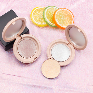 Bronceador e Iluminador Vegano con Logotipo Personalizado, <span class=keywords><strong>Polvo</strong></span> Prensado Brillante, Iluminador en Crema con Textura en <span class=keywords><strong>Polvo</strong></span>, 5 Colores, Maquillaje Facial - Product Image 3