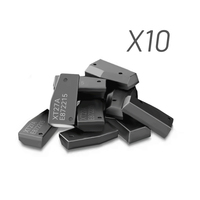 Transpondeur Vvdi Super Chip pour clé de voiture Xhorse, noir authentique et réutilisable