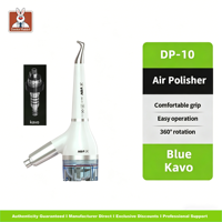 VRN DP-10 Air Master - Pulidor Dental de Chorro de Arena, Pulidora de Dientes, Pieza de Mano para Higiene Prophy Jet con Acoplador Rápido, Aprobado por CE