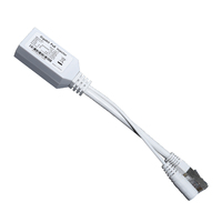 Inyector y Divisor PoE Gigabit Rápido 10/100/1000, Cable PoE para Cámara IP y Punto de Acceso WiFi