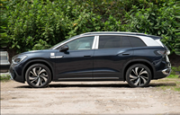 Vente en gros de SUV électrique V-W ID.6 CROZZ 5 portes 7 places, véhicule à énergie nouvelle, autonomie NEDC de 560 km, transmission intégrale, batterie au lithium ternaire CATL 55 kWh