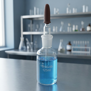 Flacon compte-gouttes en verre de 30 ml, récipient de stockage d'échantillons de laboratoire - Product Image 4
