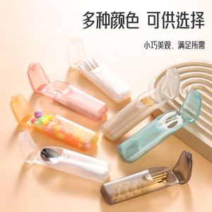 Mini Transparent PP Dental Floss Box With <b>Toothpick</b> Storage Portable Pillbox Cotton Swab Case For Daily Use - Product Image 4