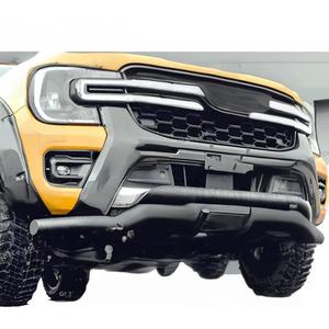 Barra Protectora Delantera de Acero Negro para Ranger T9, Barra Deportiva para Parachoques, Accesorios para Auto, Barra Protectora para Ranger T9 - Product Image 1