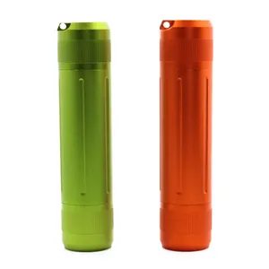 Wholesale Large Sized Metal Waterproof Capsule Seal Bottle EDC Survival Pill Box Container Pill Tank Case