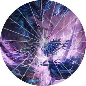 Nouvel arrivage Hanfu Nezha Silk <span class=keywords><strong>Dance</strong></span> Umbrella Tissu imprimé numérique pour l'intérieur et l'extérieur Parapluie promotionnel décoratif - Product Image 3