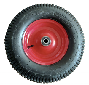 Prix usine 4.80/4.00-8 roue en caoutchouc pneumatique 2PR 4PR 6PR jante en métal pour chariot de jardin/chariots agricoles/chariots à main - Product Image 2