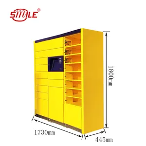 Hot Koop Pakket Locker Smart Waterdichte Outdoor Pakket Locker Anti-Diefstal Intelligente Pakket Locker