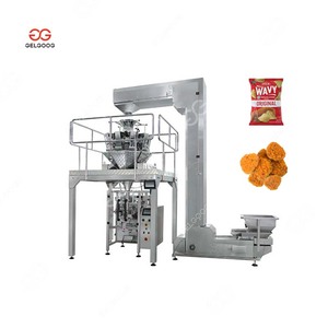 Peseuse automatique à têtes multiples Machine d'emballage automatique d'azote pour snacks et chips de pommes de terre Pop Corn - Product Image 3