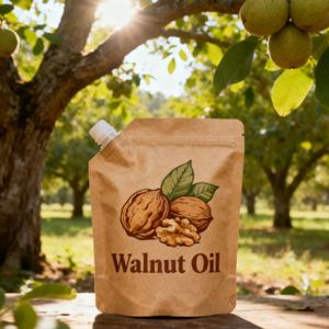 Bolsa con Boquilla Flexible y Duradera con Logotipo Personalizado, Envase de Plástico de 600 ml/1 L para Rellenar Aceite de Oliva y Leche, Envase Vertical para Aceite de Cocina - Product Image 3