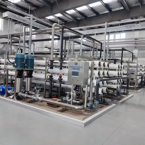 Usine de dessalement par osmose inverse en 2 étapes, capacité de 200 000 gallons par jour, système d'osmose inverse de l'eau de mer (SWRO) - Product Image 1