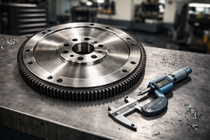 Nouvelle bride de fixation d'arbre d'hélice en acier forgé LUCAN TECHNO pour systèmes de transmission de puissance automobile, usinée CNC, sans vibration - Product Image 2