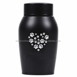 Urnas de latón de alta calidad para gatos y perros, urnas conmemorativas para mascotas funerarias para cenizas de gatos y perros, urnas al por mayor a bajo precio - Product Image 1