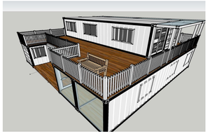 Nhà Chứa <span class=keywords><strong>Container</strong></span> Có Thể Mở Rộng Tiền Chế Sang Trọng Nhà Composite - Product Image 5