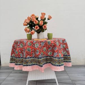 Premium Cotton Tablecloths Decorative <b>Table</b> Covers for Coffee <b>Tables</b> Dining <b>Tables</b> and Home Interior Decoration Christmas use - Product Image 1