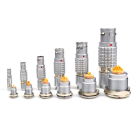 Conector de 3 Pines Serie B EGG 3B |   Cerradura Circular de Alta Precisión con Sistema de Empuje y Tracción, Autosegurante y de Conexión Rápida