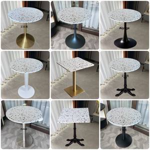 เก้าอี้โต๊ะยาวแบบทันสมัยสำหรับรับประทานอาหารสำหรับพักผ่อนกาแฟเฟอร์นิเจอร์กลางแจ้งเชิงพาณิชย์สำหรับร้านอาหารตะวันตกสำหรับขนมชานม - Product Image 2