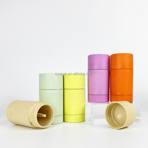 75ml màu sắc rỗng sinh thái phân hủy sinh học rơm lúa mì xoắn lên khử mùi container Stick ống tròn bao bì chai - Product Image 4