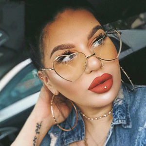 نظارات شمسية عصرية ملونة على شكل قلب للحب لطيفة للنساء إطار معدني 2024 عدسات متدرجة الشكل للبحر نظارات شمسية Oculos De Sol UV400 - Product Image 2